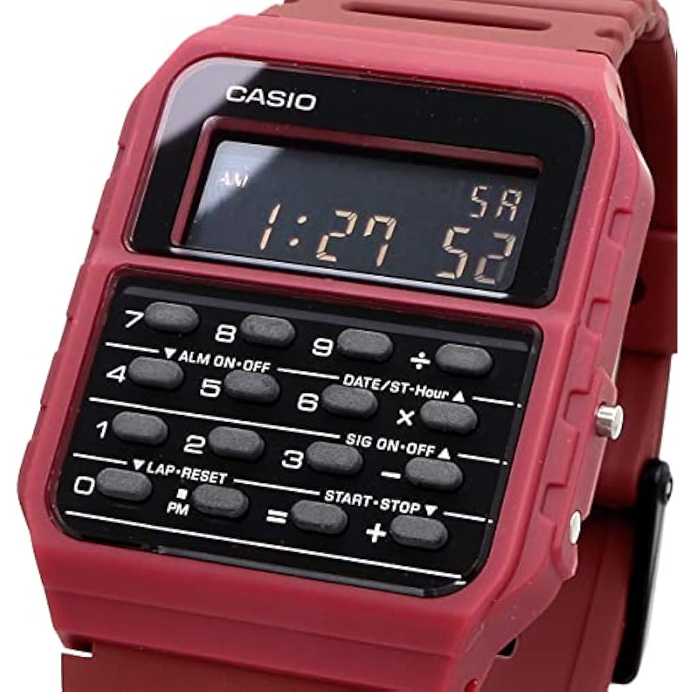 [Casio Standard] Watch with Calculator Function: Calculator Watch CA-53WF-4B (International Model...