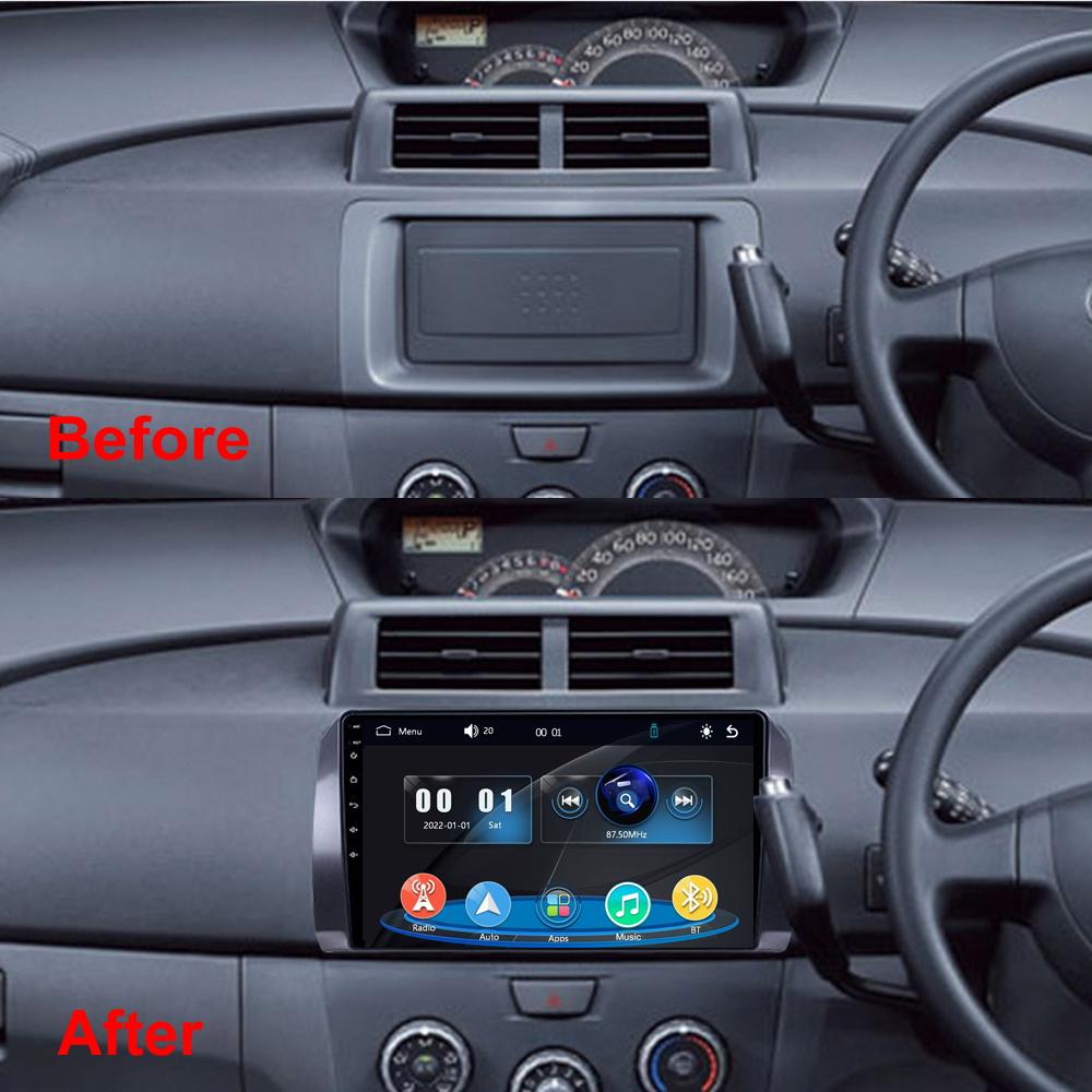 Icreative Car Radio Multimedia MP5 Player Head Unit Stereo BT For Toyota bB 2006-2016