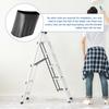 4pcs Floor Mat Ladder Rubber Feet Ladder Covers Foot Pad for Stepladder Ladder Safety Cover Stair Ladder Bike Planter for Garden Ladder Foot Mat