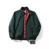 American Retro Tough Guy Harrington Jacket: 3M Workwear, Stand Collar, Three-Proof, Solid Color Men's Outerwear for Spring & Autumn.