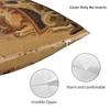 The Lesson Cats Belle Epoque Square Pillowcase Polyester Linen Velvet Creative Zip Decorative Pillow Case Car Cushion