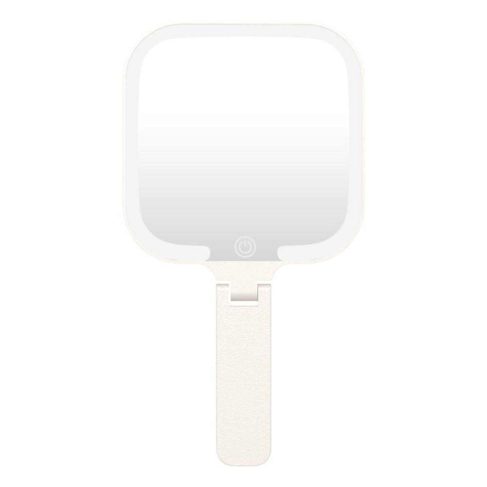 Touch Control Dimmable LED Makeup Mirror Bedroom Dressing Mirror  for Handheld,Tabletop&Travel