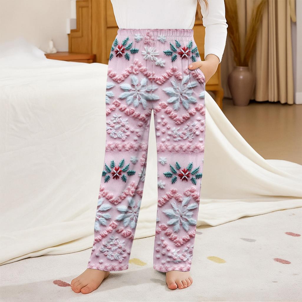 Fashionable Children's Versatile Pocket Sports Casual Pants