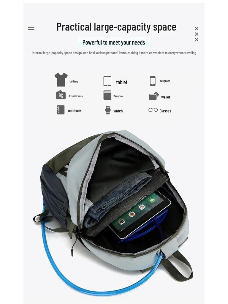 Lightweight, Breathable Large Capacity Hiking & Casual Backpack
