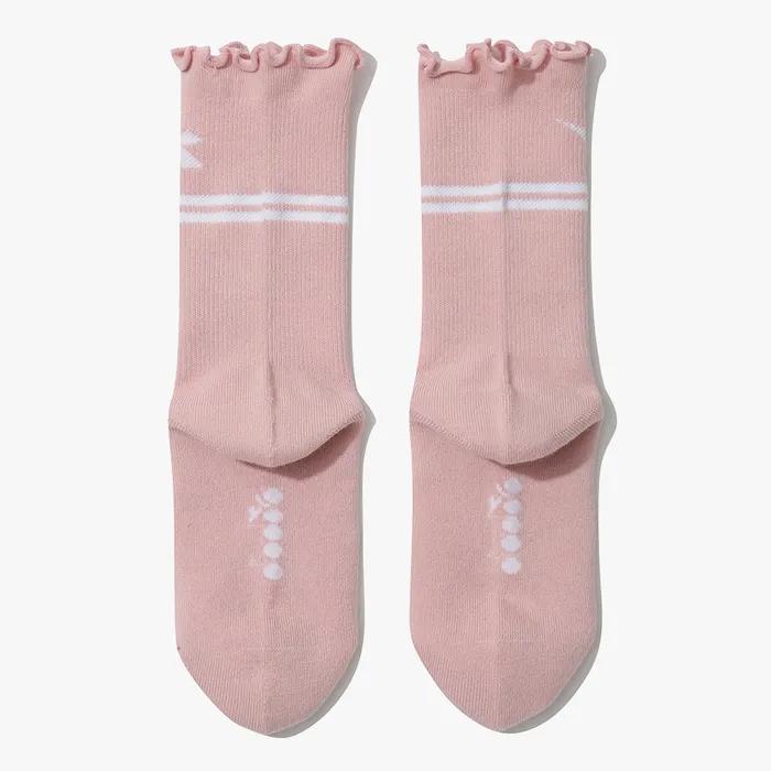 Logo Ruffle Socks PINK