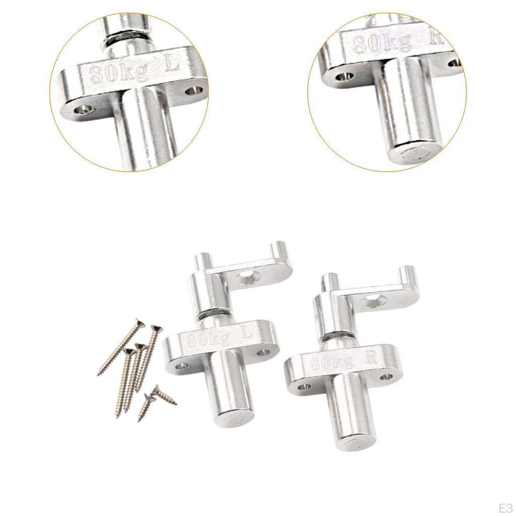 2 Stück Schminktischscharniere Verdeckt Praktische Ersatzteile Bequem Starke Last