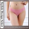 ONE LIMITATION Seamless PT054 Women's T-Back Underwear, See-Through, (Blue)