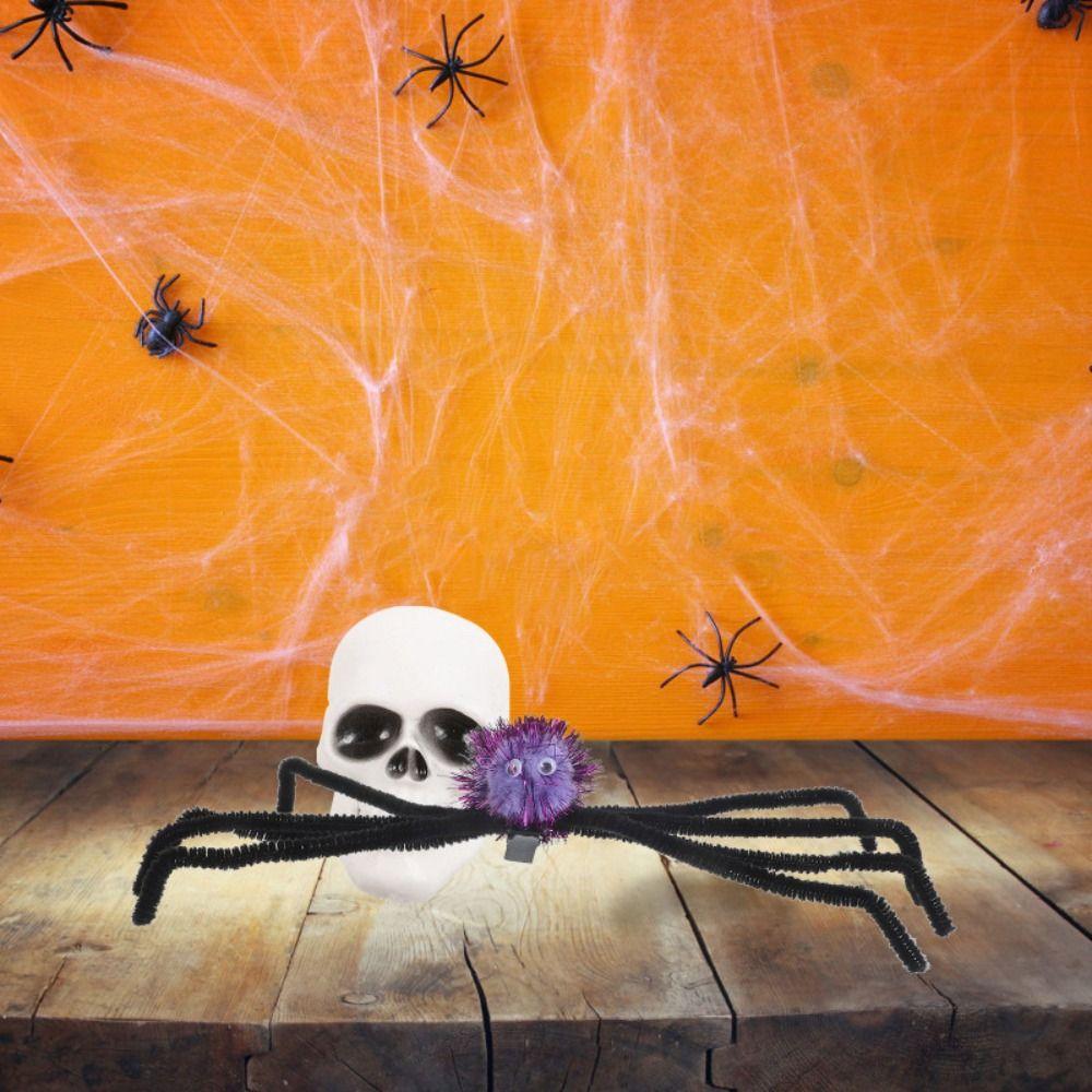 Long Leg Spiders Hair Barrettes Headwear Halloween Headdress Hair  Cosplay Supply