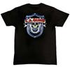 LA Guns Band Graphic Print Mens Unisex 100% Cotton T-shirt Mens Tees Top