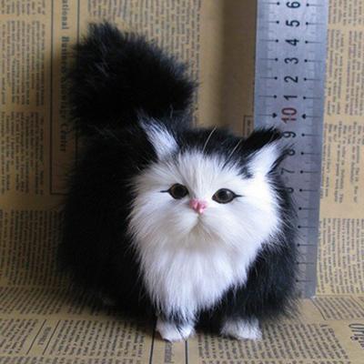 Simulated Animal Cat Model Ornaments Home Craft Decorations