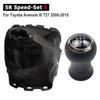 5/6 Speed Gear Shift Knob Stick Lever Shifter Handball With Gaiter Boot Dustproof Cover For Toyota Avensis III T27 (2008-2015)