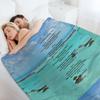 Turks & Caicos National Song Throw Blanket Sleeping Bag Fashion Sofas heavy to sleep christmas decoration Blankets