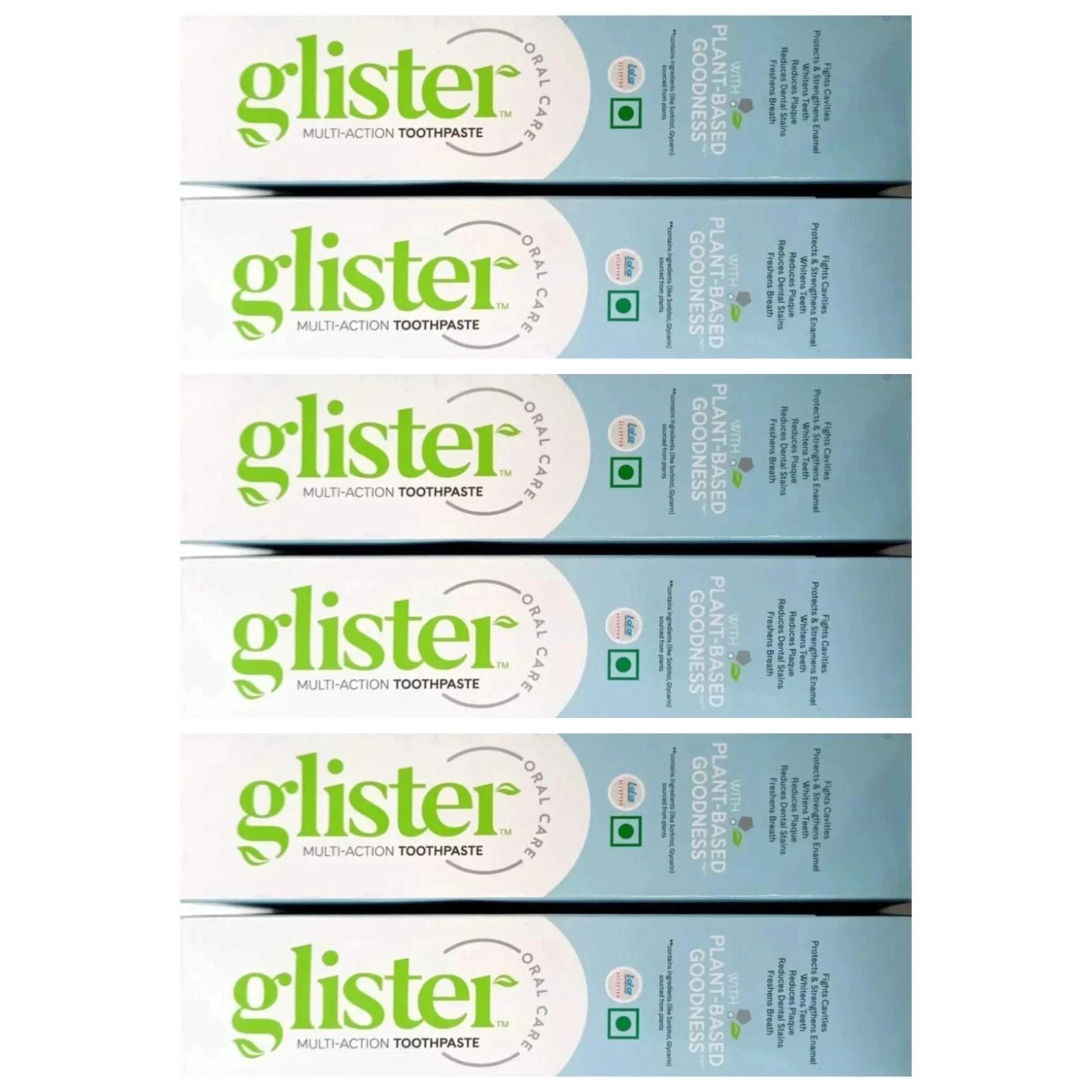 6 Packungen Amway Glister Zahnpasta je 200 g Zahnpflege & Fleckenentfernung