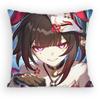 Elegant Trickster Idol Sparkle Pillow Case Antidustmite Pillowcase Invisible zipper silky short plush Sofa cushion cover