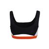 Nike Swoosh Icon Clash Dri-FIT Medium Support Sports Bra Women Underwear Black White Orange CJ0707-010