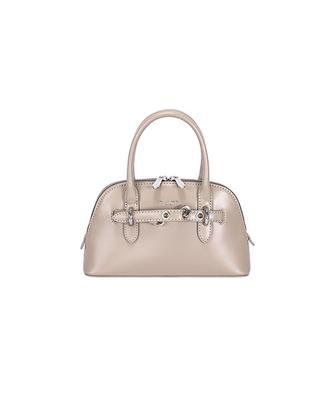David Jones Le Mare 3-Way Top Handle Mini Belted Tote Leather Bag_Oxford Tan (Cm8265)
