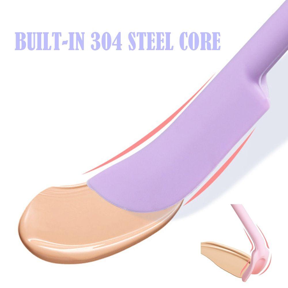 Cream Cosmetic Beauty Tools Cosmetics Spoon Deep Bottle Scraper Silicone Spatula Makeup Brushes