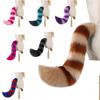 Halloween Foxes Tail Lolitas Cat Tail Fancy Dress Costumes Faux Furs Tail