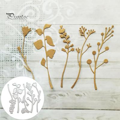 Fiore Foglia Pianta Fustelle Scrapbook Artigianato Stampo Carta Carta Fai da Te Stencil Decorazione
