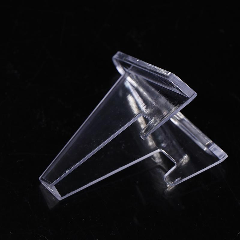10Pcs Clear Acrylic Coin Display Stand Holders Small Easel Rack Trading Card Holder Support For Kpop Idol Card Organizer