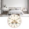 Einfache 8-Zoll-Wanduhr Quarzit Dekoration für Zuhause, geräuschloses Ticken, Wohnzimmer Schlafzimmer