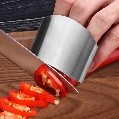 Finger Protector Kitchen Tools Hand Protector Stainless Steel Hand Guard Vegetable Cutting Safe Knife Cutting