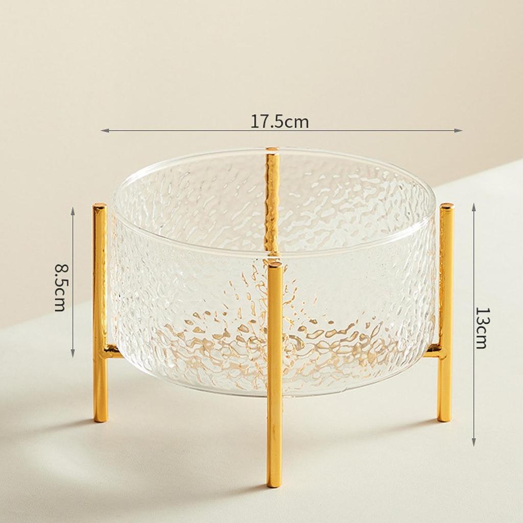 Fruit Dish Fruit Vegetable Holder Cylindrical Fruit Tray Fruit Holder for Countertop