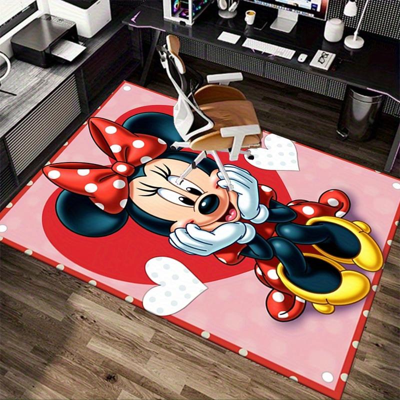 1pc. Cute Minnie Mouse Design Rug for Home Decor, Office Carpet, Chair Cover, Outdoor Decoration Giftz041136