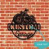 Metal Wall Art Biker Garage Sign Man Cave Decor Housewarming Father Day Gift