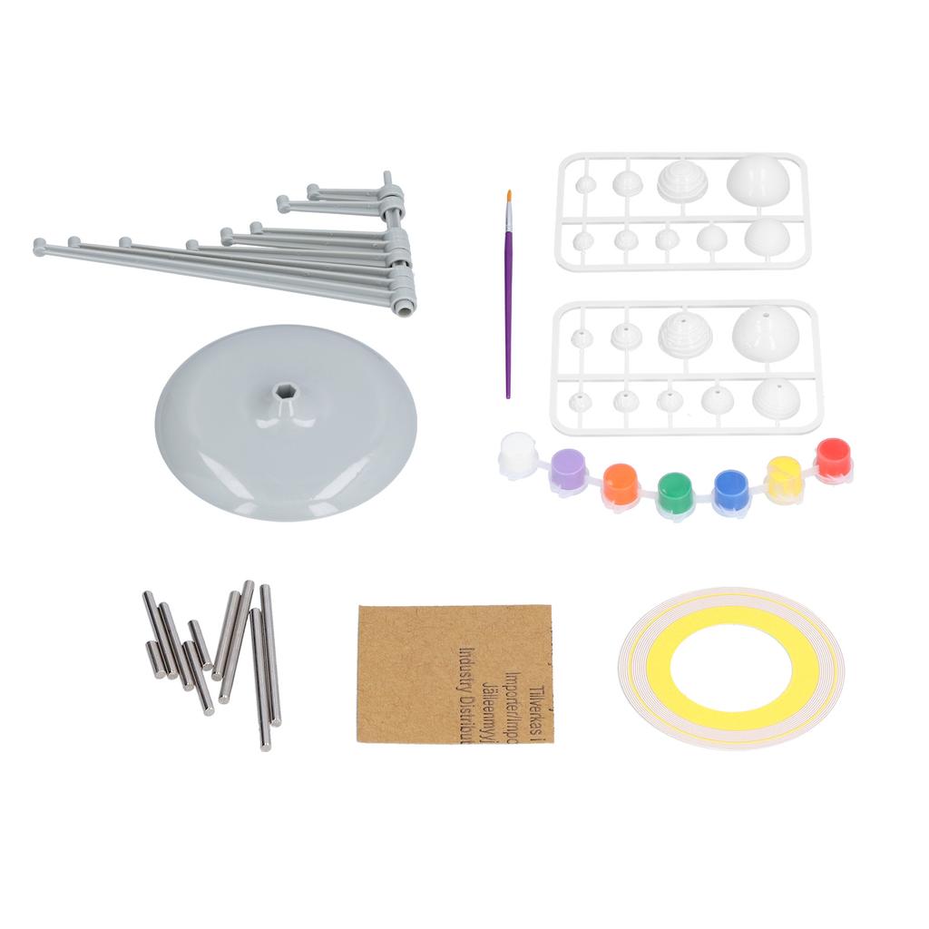 Solar System Model Kit DIY Nine Planets Solar System Ornaments for Kids Educational Gift