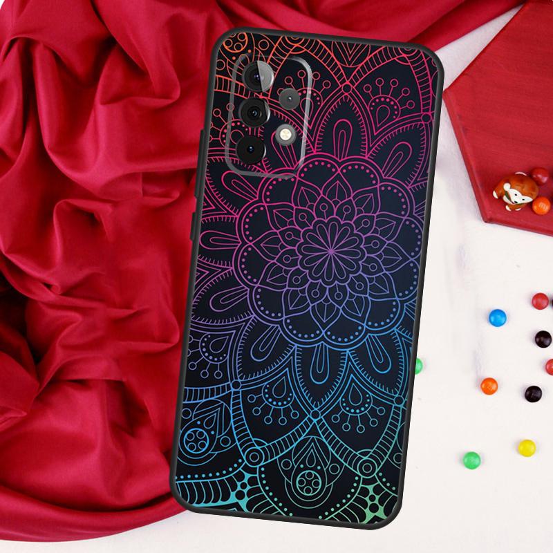 Mandala Für Samsung Galaxy A56 A36 A26 A16 A05 A06 A22 A32 A52 A54 A34 A14 A55 A15 A53 A33 A35 Hülle