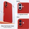 Coque de Téléphone - BOOLING - iPhone Air - Silicone Souple Anti-Rayures - Rouge - Élégante