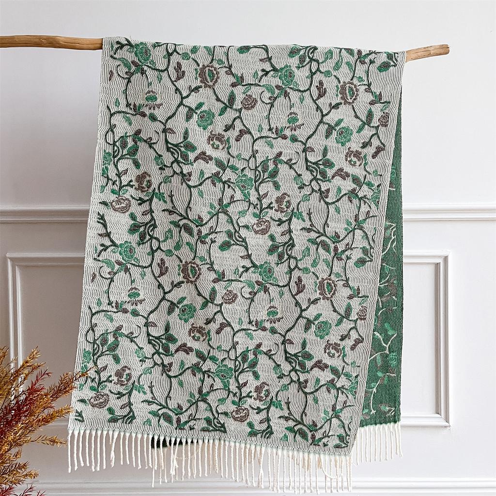 Luxury Cashmere Winter Scarves Women Thicken Pareo Cape Warm Pashmina Shawl Chunky Headscarf Wrap Lady Elegant Poncho Turban