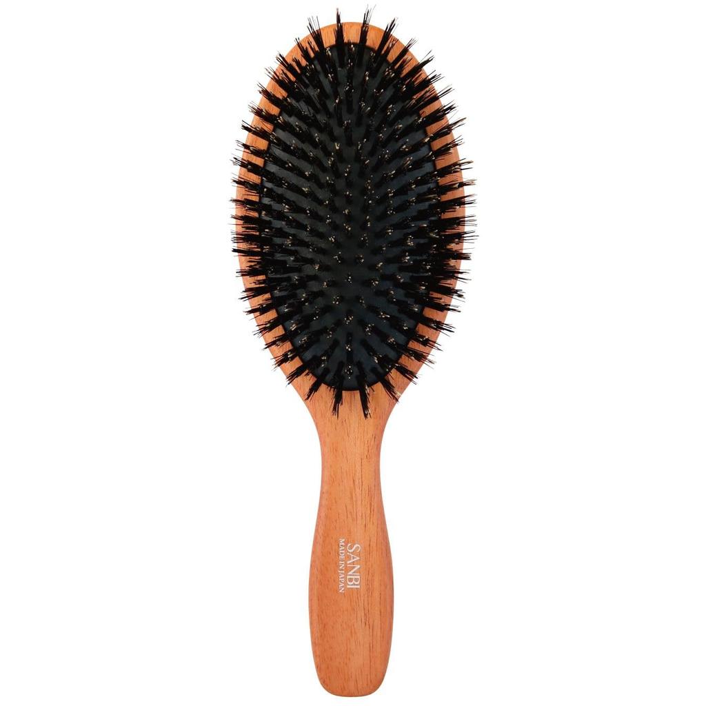 Sanbi Industrial Made in Japan Cushion Brush C Series Wood Boar (Natural Bristles, C-481)