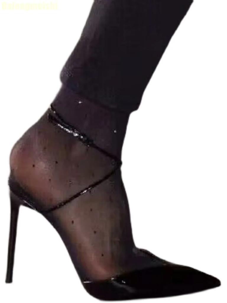 Fashion Pointed Toe Summer Women Sandals Sexy Cross Strap One-Strap Stiletto High Heels 2025 New Shallow Slingback Fashion Sandals