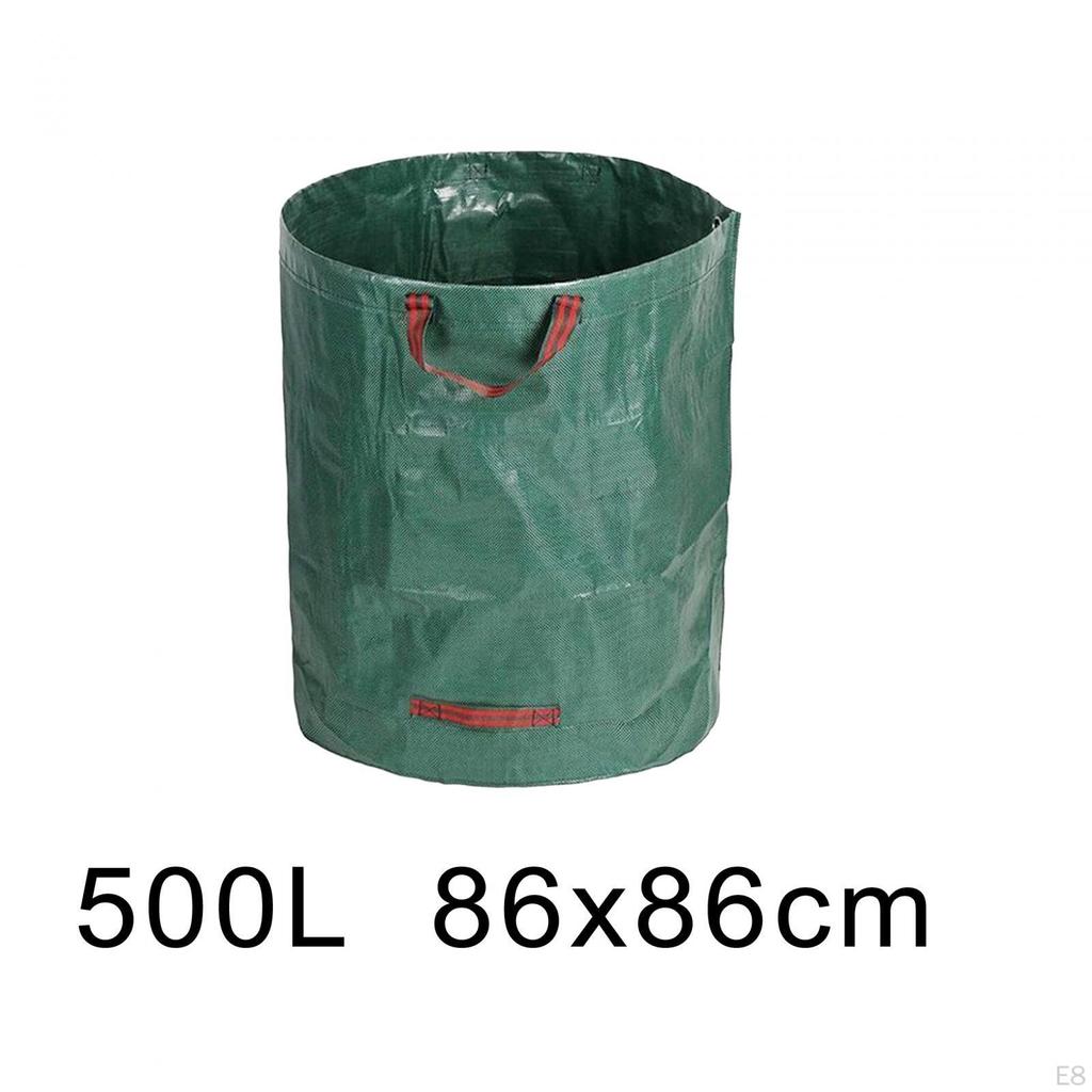 Waste Bags for Home And Garden, Reusable Lawn Leaf with Reinforced Carrying Handles