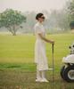 OBER GOLF Knit Wrap Layered Half Pants (Ivory)