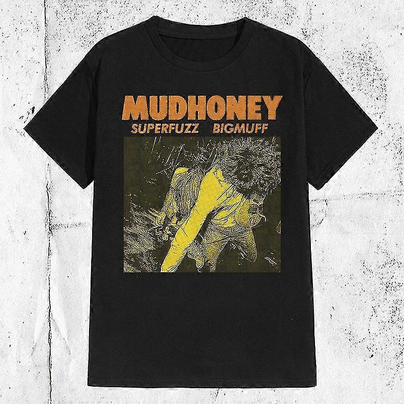 Hot Superfuzz Bigmuff By Mudhoney One Side TShirt Full Size Black SA434 L