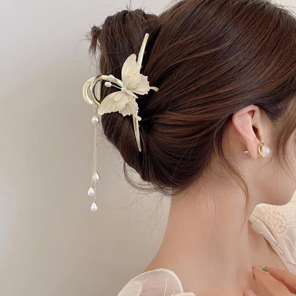 Pinces à cheveux en métal pour femmes, élégantes, fleurs dorées, Barrette, bandeau crabe, queue de cheval, couvre-chef, accessoires pour cheveux, diadème, nouvelle collection