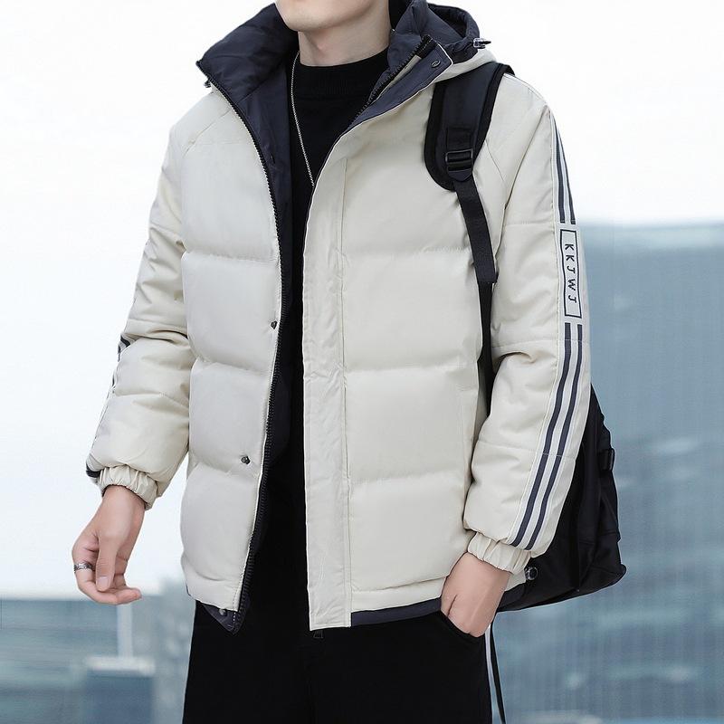 

Зимняя новая утолщенная хлопковая одежда, молодежная зимняя одежда-пуховик, мальчиковые ветрозащитные и теплые хлопковые куртки, модная хлопковая одежда 5XL хаки