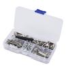 251Pcs/Set Sawtooth Hook Flat Screw D-Rings Picture Frame Hanger Mounting Kit