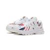 Li Ning Kids Lijun Ace Comfortable Non-Slip Shock Absorbing Wear-Resistant Casual Shoes Kids Casual Shoes White Red YKNS062-1