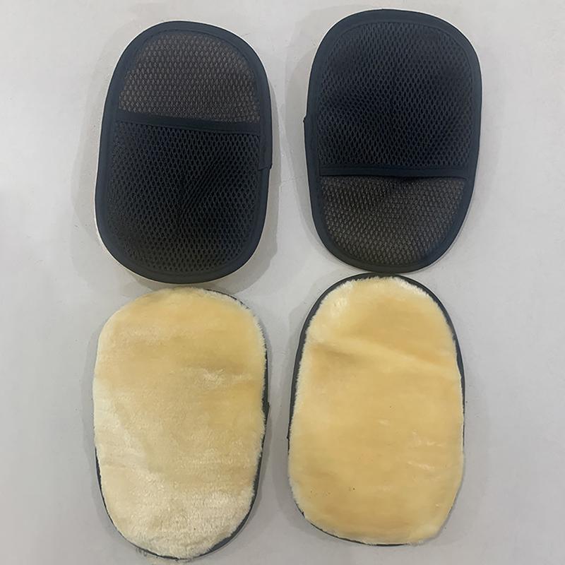 1Pc Car Wash Gloves Thickened Plush Car Wiping Gloves Waxing Polishing Car Cleaning Products Plush Rags Dish Glove Cleaning Tool