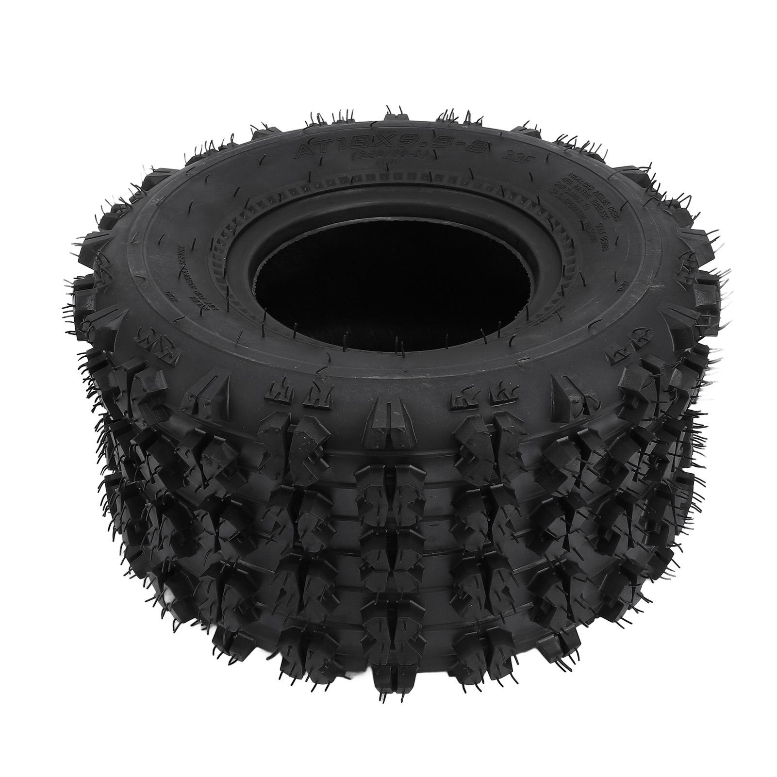 8-дюймовая шина для квадроцикла, резиновая бескамерная сменная шина 18x9.50-8, шина для газонокосилки, для UTV, карта, гольф-кара, садовой газонокосилки
