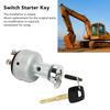 Contact de pornire de schimb, Comutator de pornire auto, Comutator cu cheie de contact, 22B0611910, pentru Komatsu PC-7, PC200-7, PC120-6, PC360-7 și PC200-7