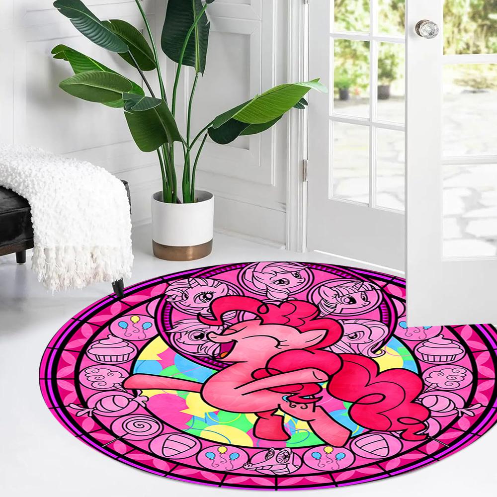 Little Pony Area Rug Suitable For Bedrooms Outdoor Playrooms Game Room Antislip Carpet Decorate Offices Spiritual Gift