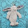 Neuer Schneemann JC Marshmallow Plüschtier, Kleiner Kirsch-Anhänger, Kleine Schildkröte Plüschtier, Croissant, Kleiner Pinguin JC Taschenanhänger