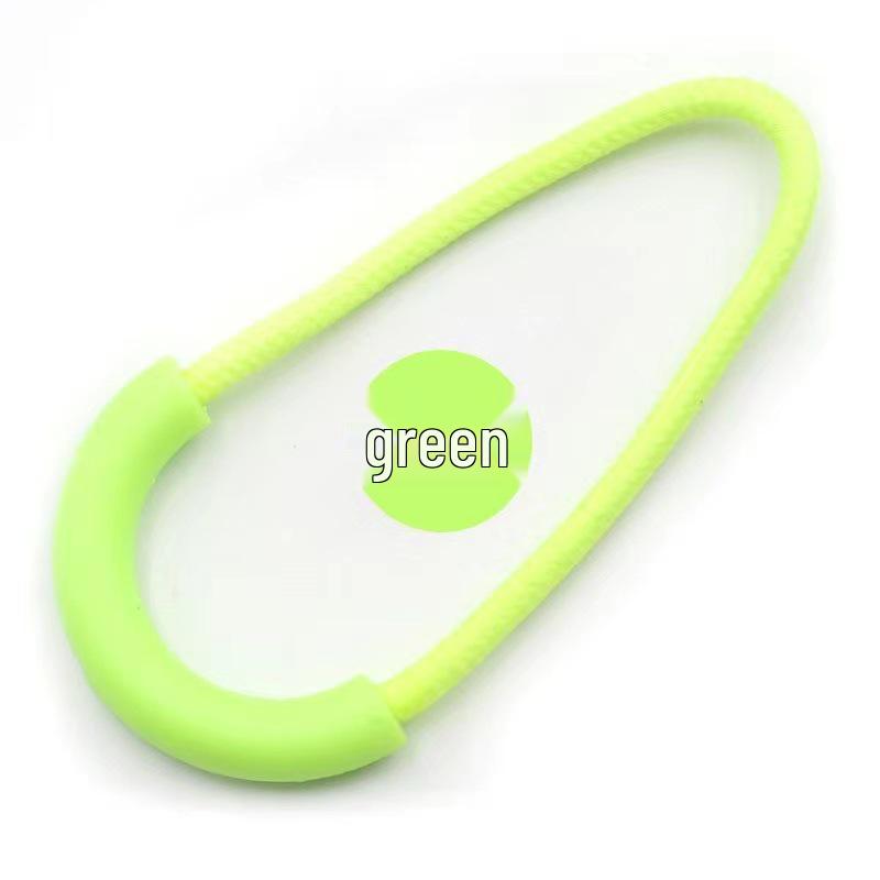 U-Shaped Colorful TPU Zipper Pull Tab Rope with Semicircular Puller