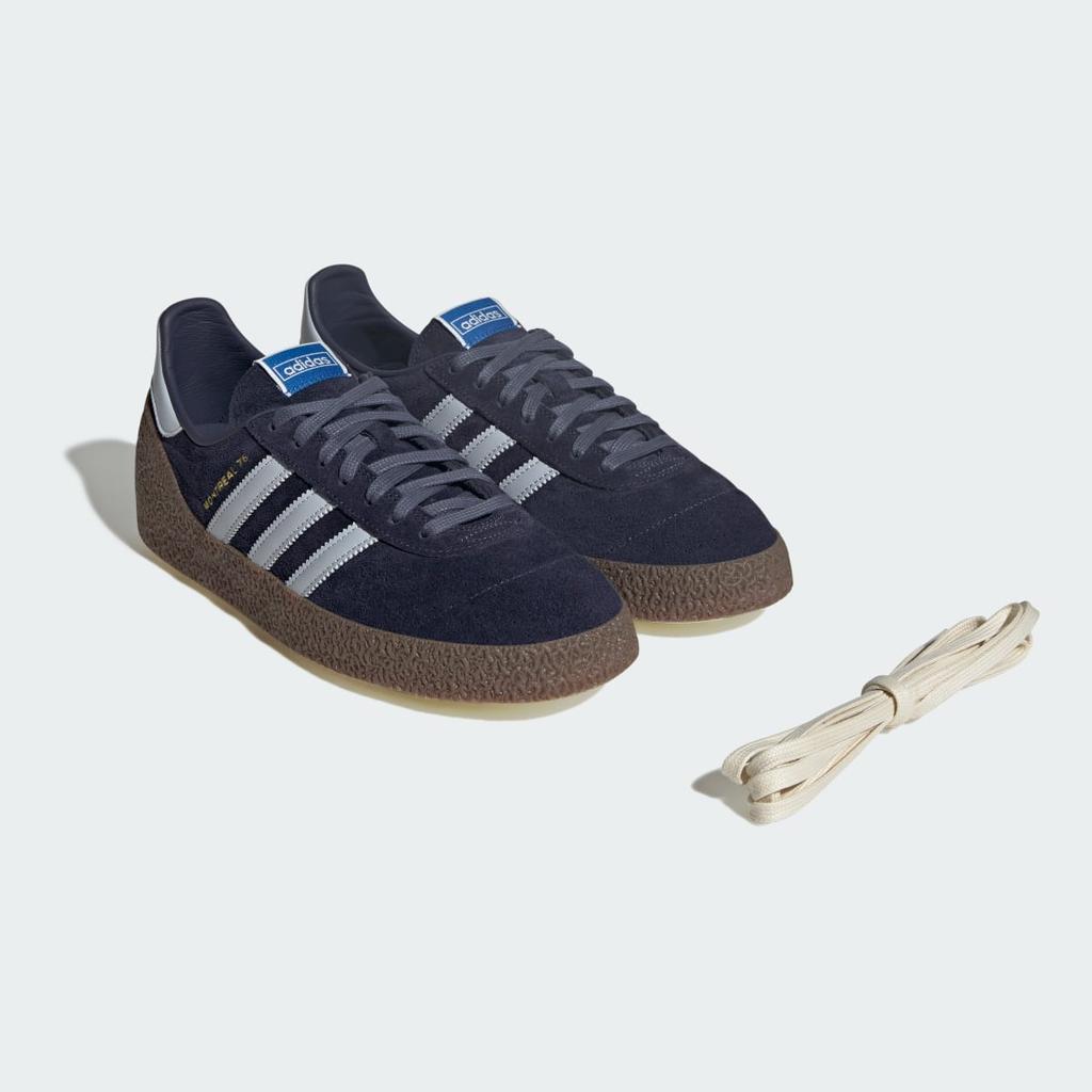 adidas Montreal 76 JR8372 Unisex Originals Sneakers Shadow Navy / Halo Blue / Gum
