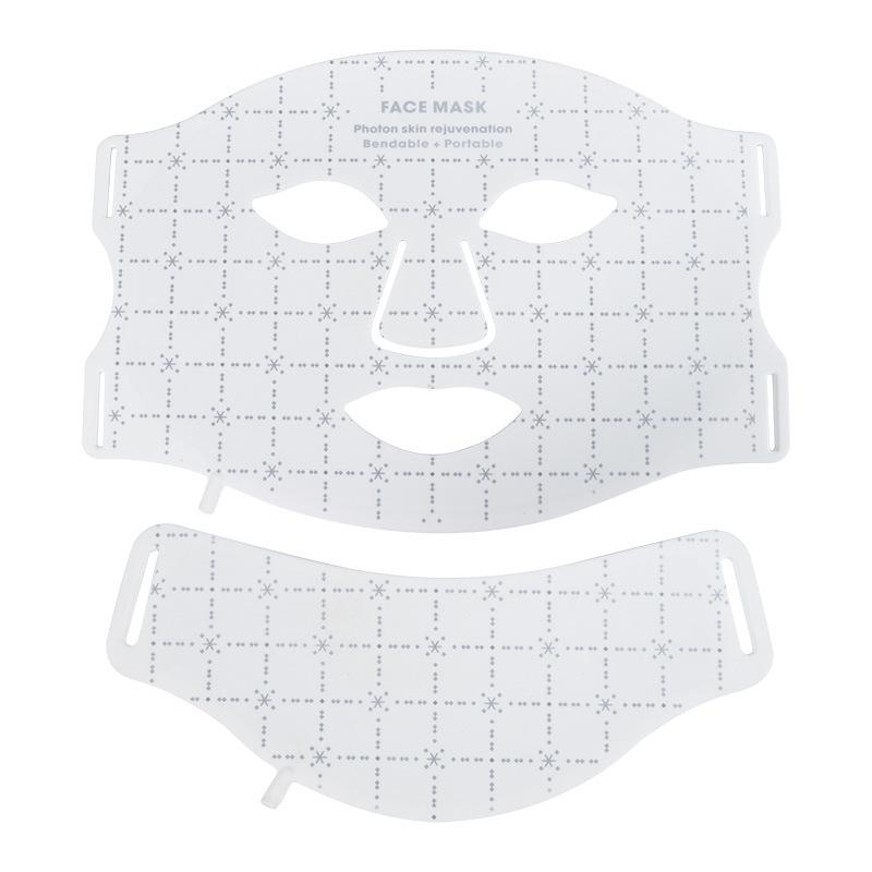 7-Color LED Silicone Beauty Mask: Portable Photonic Skin Care Device